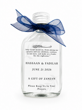 Load image into Gallery viewer, Flask personalised Zam Zam bottles - Glossy White stickers personalised Flask