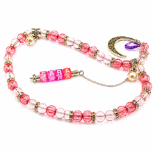 Load image into Gallery viewer, Pumpkin Crystal - Ready Made Personalised Prayer Beads