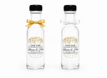 Load image into Gallery viewer, Personalised 50ml Zam Zam bottles filled or empty with stickers - transparent, glossy or foiled (Read item details)