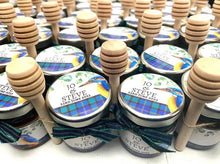 Load image into Gallery viewer, 100% 125g pure Honey Jars Personalised Wedding Favours