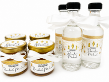 Load image into Gallery viewer, Personalised 50ml Zam Zam bottles filled or empty with stickers - transparent, glossy or foiled (Read item details)