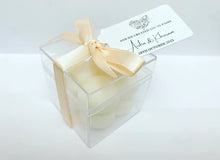 Load image into Gallery viewer, Soy Wax MINI bubble favour WITH ACRYLIC box candle + tag