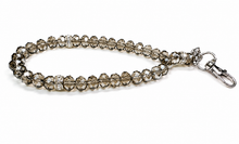 Load image into Gallery viewer, Personalised 33 or 66 Bead Phone Tasbeeh — 8mm Prayer Beads, Keychain or Tote Bag Charm — Choose Bead Colour, Silver or Gold Finish