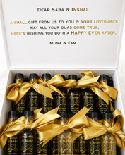 Load image into Gallery viewer, Handcrafted Zam Zam Gift Box: Personalized Bottles & Magnetic Closure
