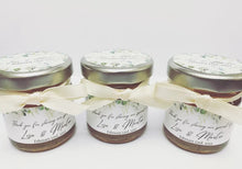 Load image into Gallery viewer, 100% 45g pure Honey Jars Personalised Wedding Favours
