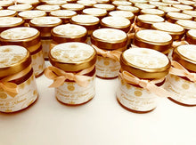 Load image into Gallery viewer, 100% 125g pure Honey Jars Personalised Wedding Favours