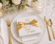 Load image into Gallery viewer, Wedding Party Wedding Favour Box and Zam Zam Water