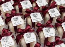 Load image into Gallery viewer, Soy Wax MINI bubble favour WITH ACRYLIC box candle + tag