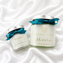Load image into Gallery viewer, Soy Wax favour candles personalised wedding nikkah gift