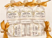 Load image into Gallery viewer, Flask personalised Zam Zam bottles - Various sizes Printed Stickers - Filled