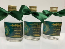 Load image into Gallery viewer, Flask personalised Zam Zam bottles - Various sizes Printed Stickers - Filled