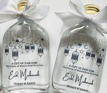 Load image into Gallery viewer, Flask personalised Zam Zam bottles - Eid Special