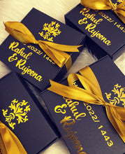 Load image into Gallery viewer, Budget Wedding Party Wedding Favour Box and Zam Zam Water 50ml