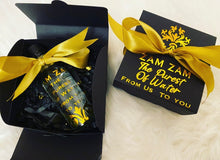 Load image into Gallery viewer, Wedding Party Wedding Favour Box and Zam Zam Water
