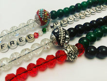 Load image into Gallery viewer, Free Palestine Prayer Beads Tasbih