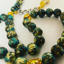Load image into Gallery viewer, Antique Effect - Ready Made Design - Personalised Prayer Beads