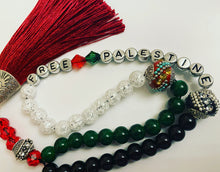 Load image into Gallery viewer, 33 Beads Tasbih - Free Palestine