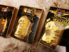 Load image into Gallery viewer, Personalised Wedding Party Wedding Clear Favour Box and Zam Zam Water 50ml & Ajwa dates