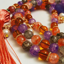 Load image into Gallery viewer, Sunset Multi Colour - Ready Made Personalised Prayer Beads