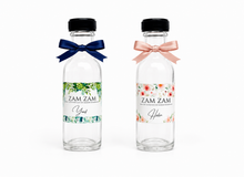 Load image into Gallery viewer, Personalised 50ml Zam Zam bottles filled or empty with stickers - transparent, glossy or foiled (Read item details)
