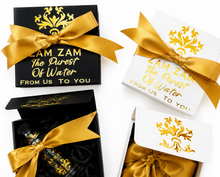 Load image into Gallery viewer, Wedding Party Wedding Favour Box and Zam Zam Water
