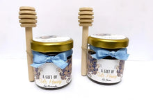 Load image into Gallery viewer, 100% 45g pure Honey Jars Personalised Wedding Favours
