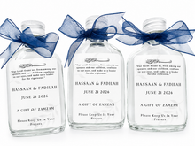 Load image into Gallery viewer, Flask personalised Zam Zam bottles - Glossy White stickers personalised Flask
