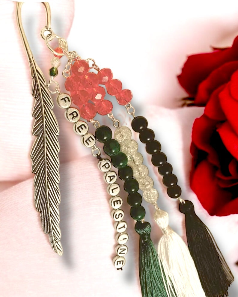 Free Palestine Bookmark