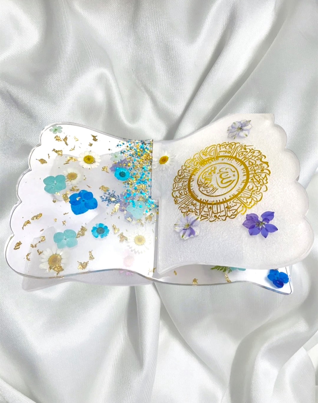 Handcrafted Resin Quran Stands