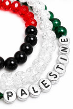 Load image into Gallery viewer, Wrist Beads - Free Palestine
