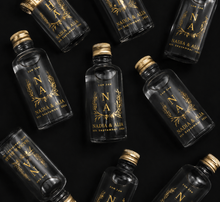 Load image into Gallery viewer, Personalised Foiled 50ml Zam Zam bottle - Filled
