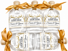 Load image into Gallery viewer, Flask personalised Zam Zam bottles - Various sizes Printed Stickers - Filled
