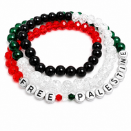Wrist Beads - Free Palestine