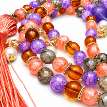 Load image into Gallery viewer, Sunset Multi Colour - Ready Made Personalised Prayer Beads
