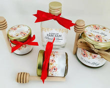 Load image into Gallery viewer, 100% 45g pure Honey Jars Personalised Wedding Favours
