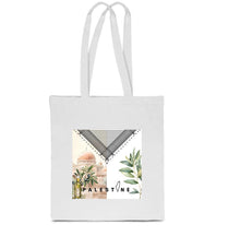 Load image into Gallery viewer, Palestine Tote Bag White

