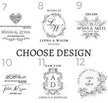 Load image into Gallery viewer, Flask personalised Foiled Zam Zam bottles - Various sizes Clear Stickers- Filled or Empty
