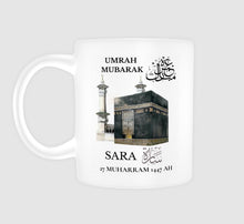 Load image into Gallery viewer, Personalised Hajj / Umrah Islamic mug
