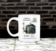 Load image into Gallery viewer, Personalised Hajj / Umrah Islamic mug
