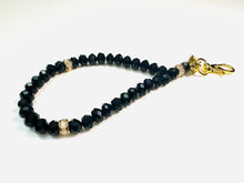 Load image into Gallery viewer, Personalised 33 or 66 Bead Phone Tasbeeh — 8mm Prayer Beads, Keychain or Tote Bag Charm — Choose Bead Colour, Silver or Gold Finish
