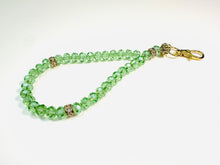 Load image into Gallery viewer, Personalised 33 or 66 Bead Phone Tasbeeh — 8mm Prayer Beads, Keychain or Tote Bag Charm — Choose Bead Colour, Silver or Gold Finish
