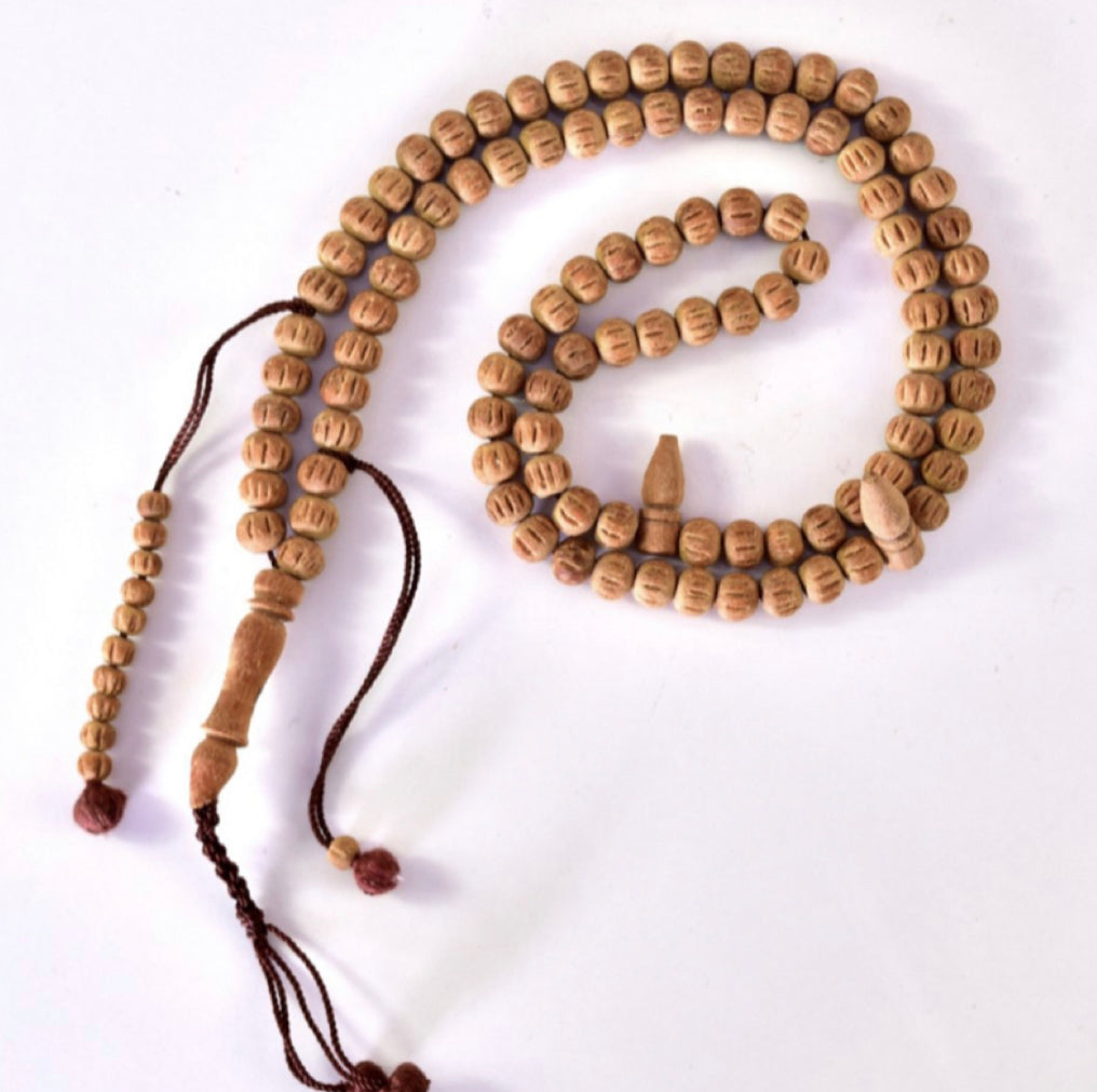 Pure Sandalwood Prayer Beads Tasbih - Design 2