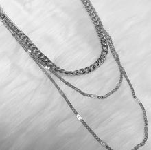 Load image into Gallery viewer, Layered Necklace Gift Box - Silver
