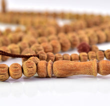 Load image into Gallery viewer, Pure Sandalwood Prayer Beads Tasbih - Design 2
