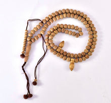 Load image into Gallery viewer, Pure Sandalwood Prayer Beads Tasbih - Design 1
