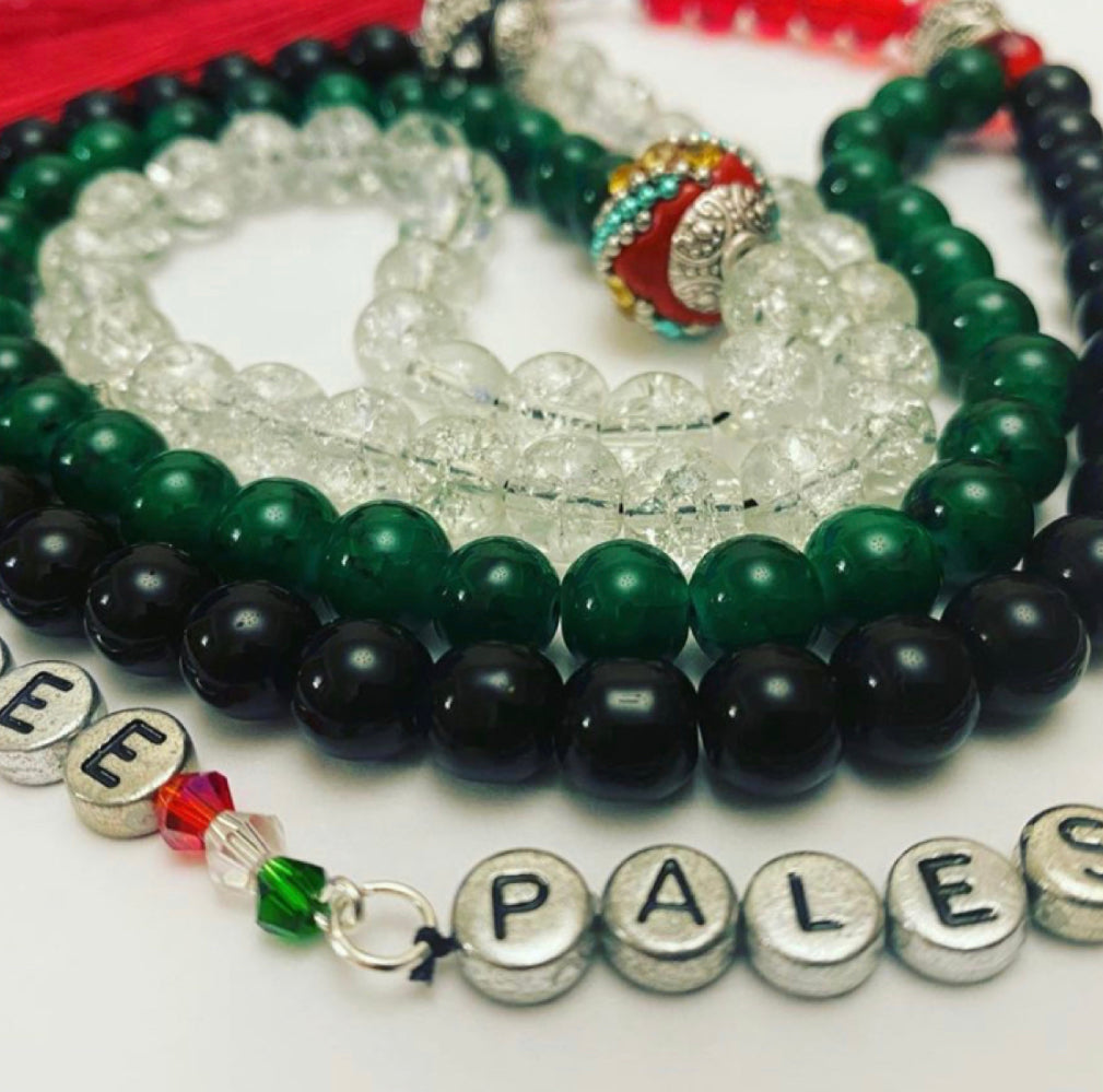 Free Palestine Prayer Beads Tasbih